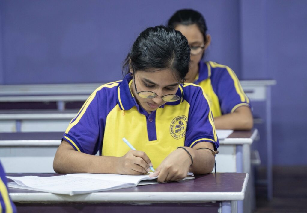 classroom interaction with students in Guwahati