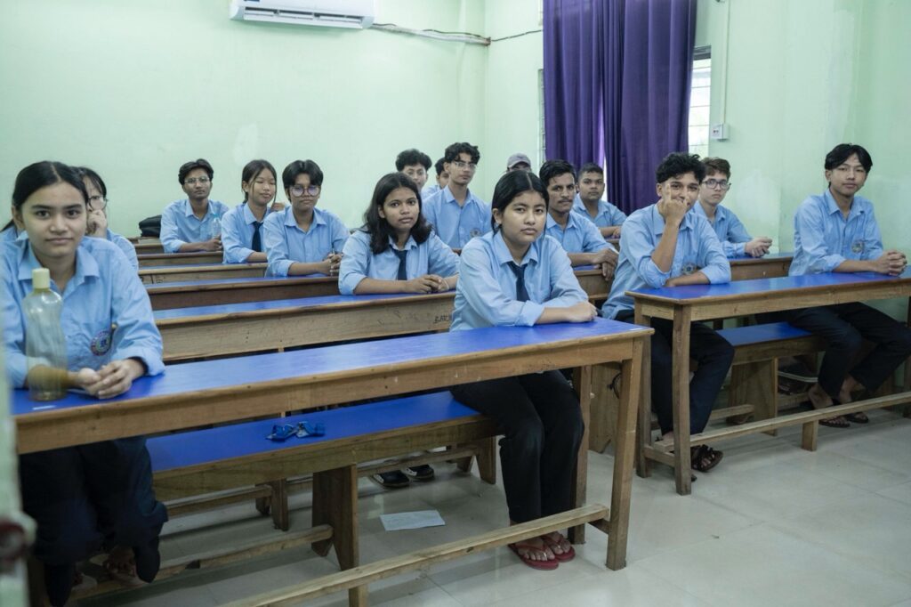 students at best coaching center in Guwahati