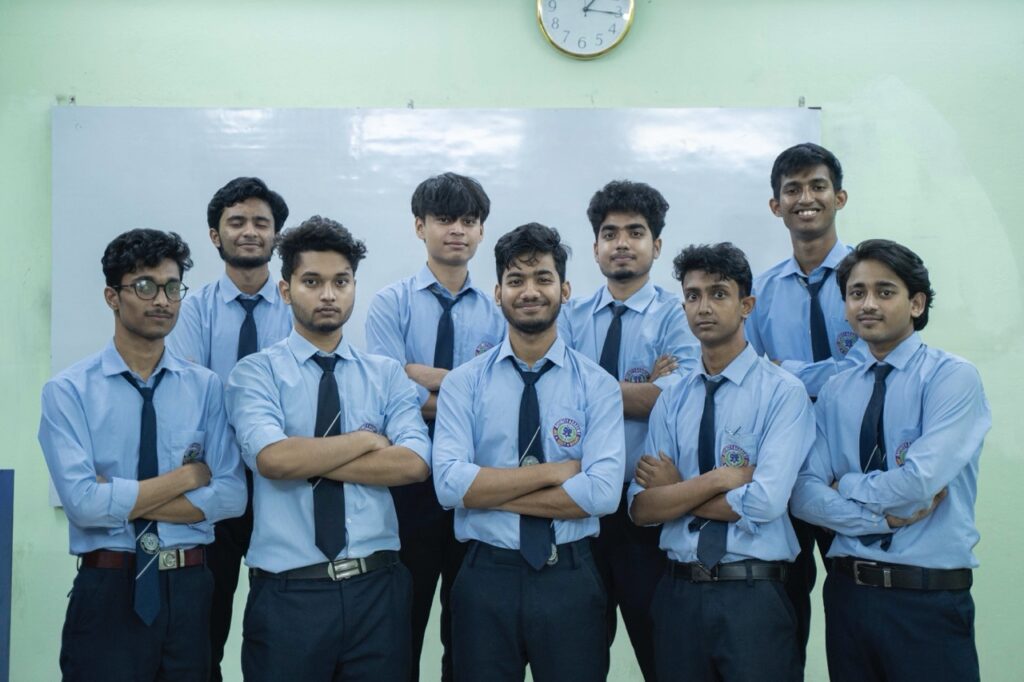 Students engaged in classroom learning at Guwahati coaching institute