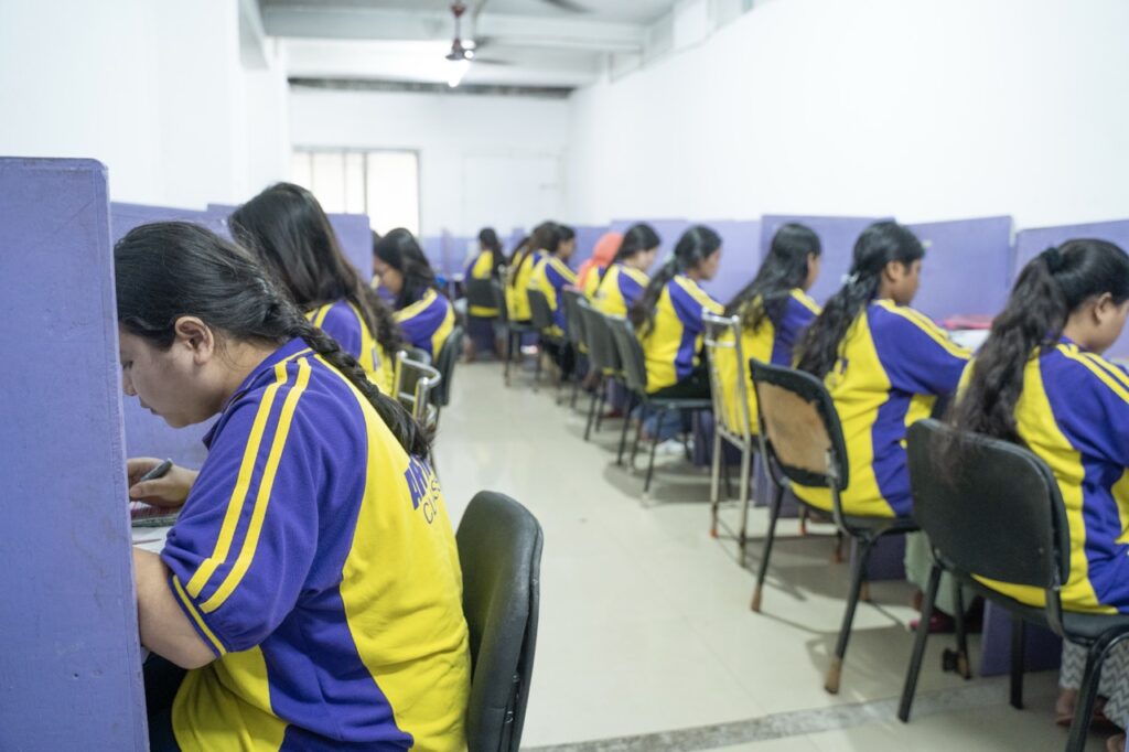 Library at best coaching institute in Guwahati for NEET and JEE preparation
